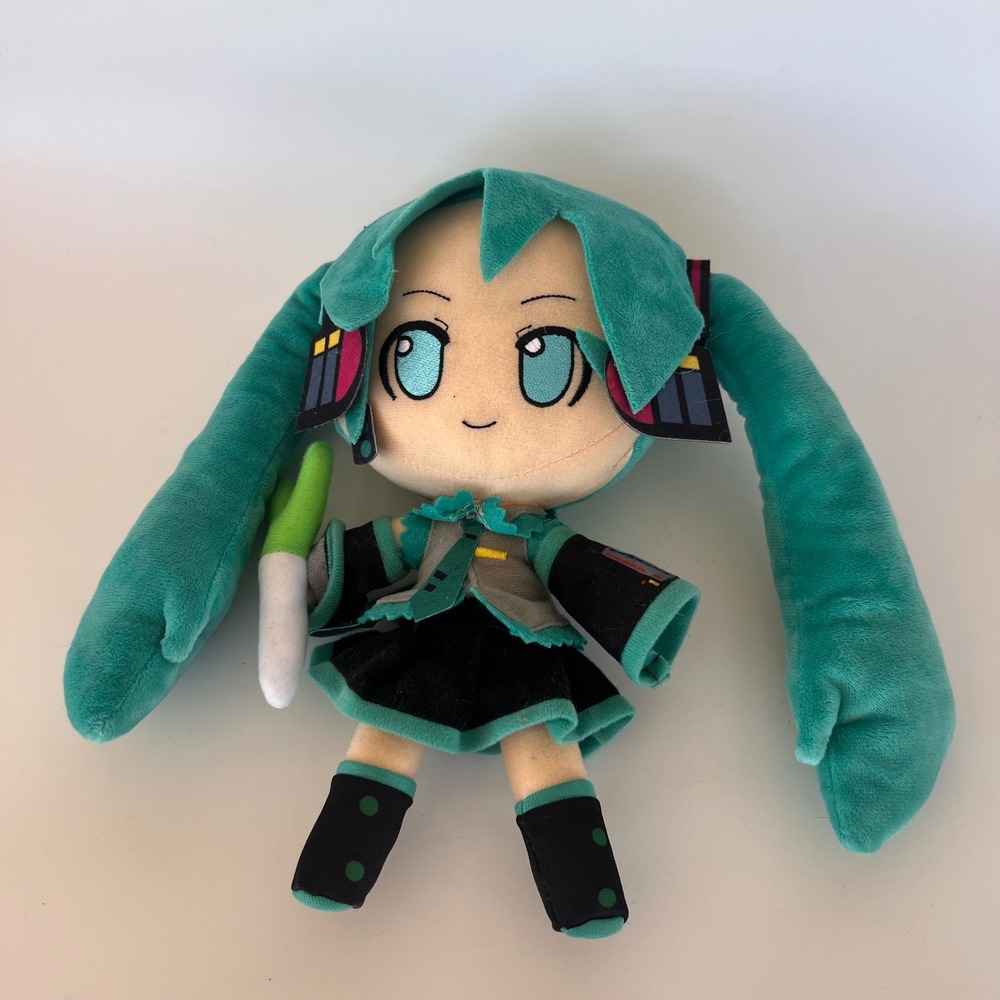 Taito Hatsune Miku Plush Unisex OS Teal Good Mori Chack GP CGP-395 Vocaloid